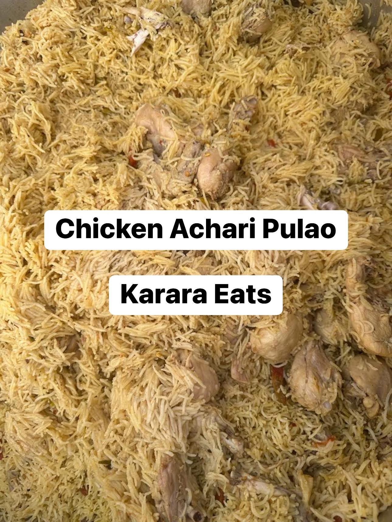 Chicken Achari Pualo 1000ml